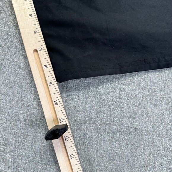 Vintage Nike Running Shorts Mens XXL 2XL Black Swoosh Mesh Lined - Picture 7 of 8